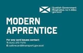 Modern Apprentice Smartcard